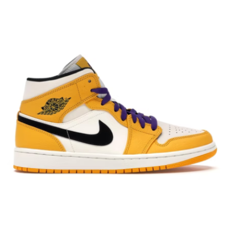 Jordan 1 Mid SE Lakers