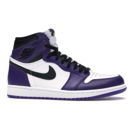 Jordan 1 Retro High Court Purple White