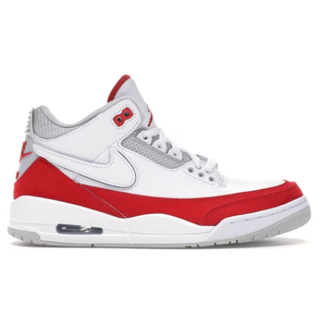 Jordan 3 Retro Tinker White University Red