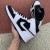 Jordan 1 Mid White Black