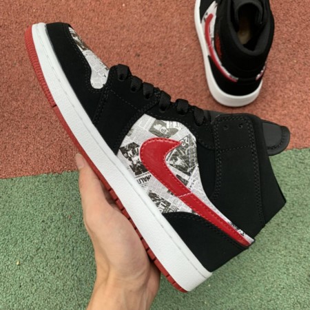 Jordan 1 Mid Newspaper Air Times