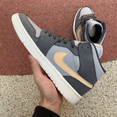 Jordan 1 Mid Grey Onyx (Women's)