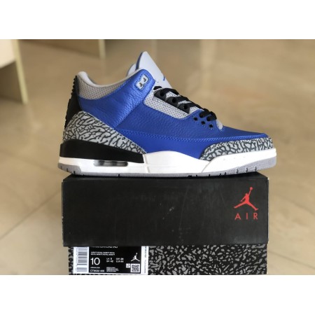 Jordan 3 Retro Varsity Royal Cement