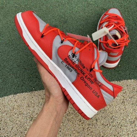 Nike Dunk Low Off-White University Red