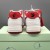 OFF-WHITE Out Of Office "OOO" Low Tops White Red