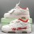 OFF-WHITE Out Of Office "OOO" Low Tops For Walking White White Red FW21