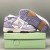 OFF-WHITE Out Of Office Calf Leather White Lilac (Women's)